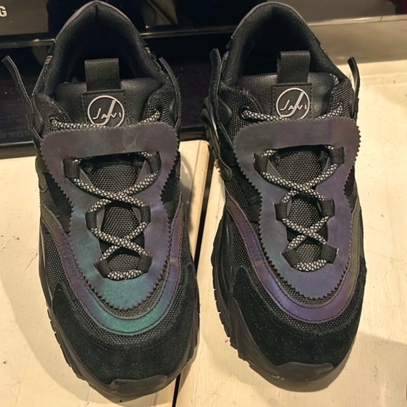 Javi Swiftly Reflective Sneakers Youths 7y - Picture 1 of 16